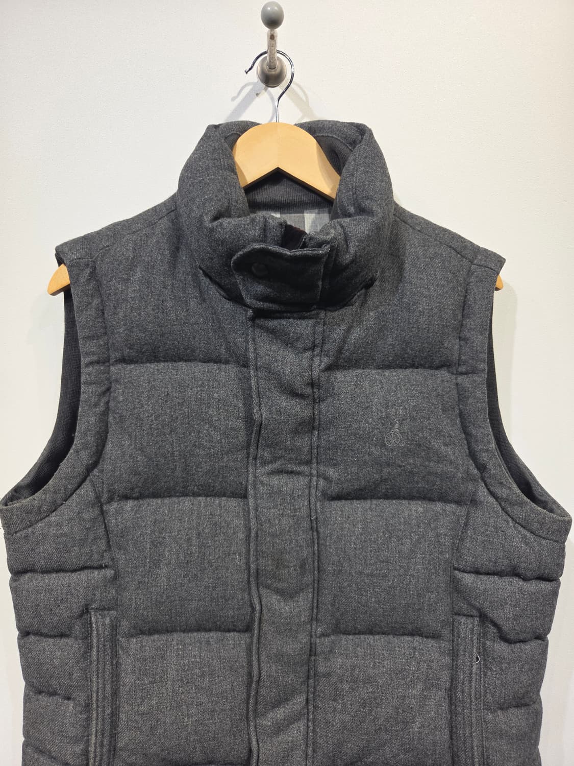 빈폴 맨즈 울혼방 덕다운 패딩 조끼 상품이미지3