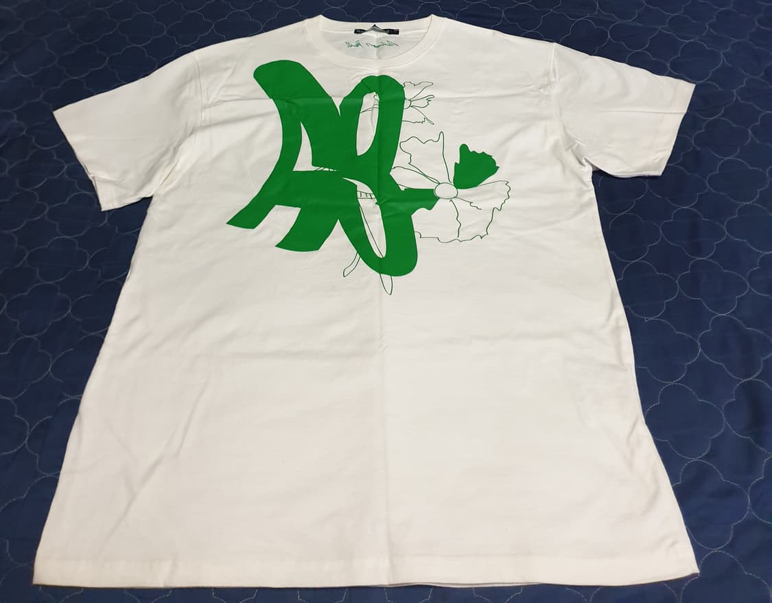 (단종매물) 앤더슨벨 22ss AB로고 반팔티 그린 (XL) 상품이미지2