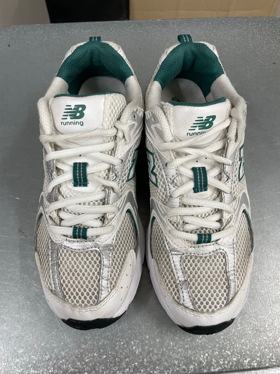 뉴발란스 530 MR530AB 화이트 민트 그린 225 상품이미지5