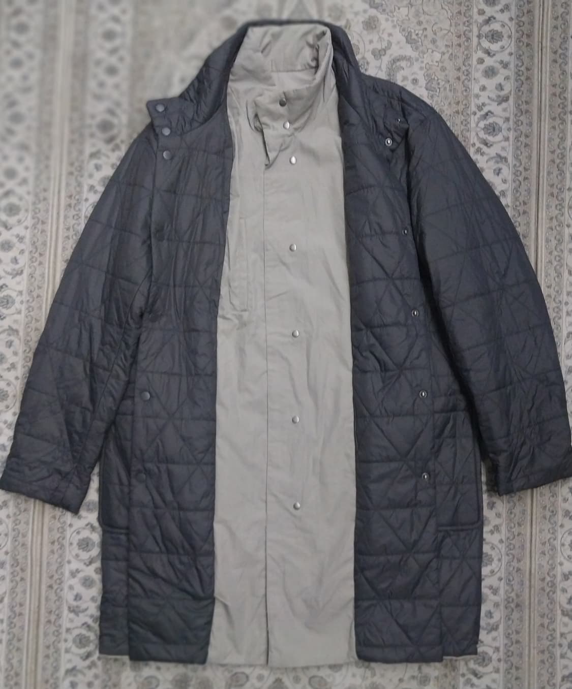 카이아크만 차콜 롱패딩 100 상품이미지2