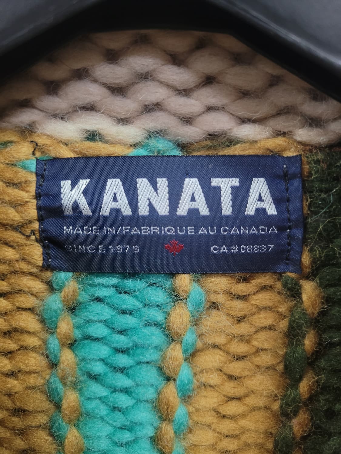 KANATA 캐나다 헤비울 코위찬 멀티 희귀템 스웨터 상품이미지4