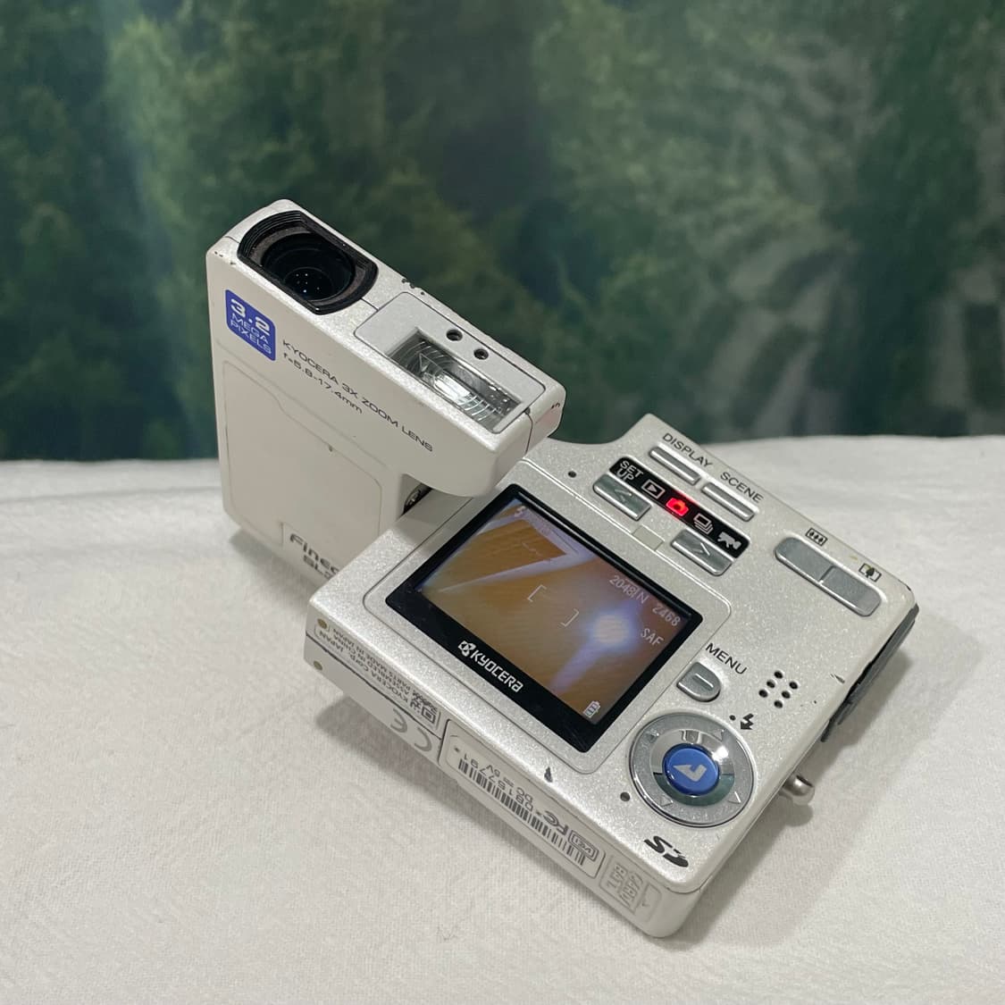 (셀카/희귀) 교세라 finecam sl300r 디지털카메라 상품이미지6