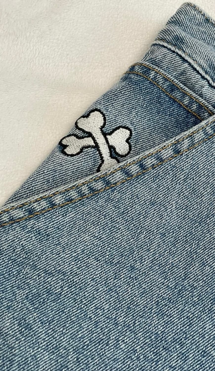 위캔더스 아이스크림 데님 쇼츠 (버뮤다) 상품이미지5