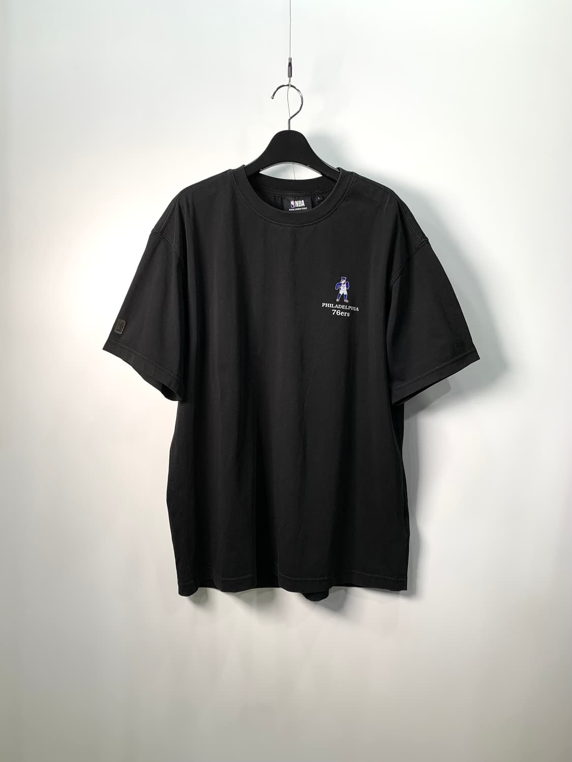 nba 필라델피아 블랙 반팔티 상품이미지1