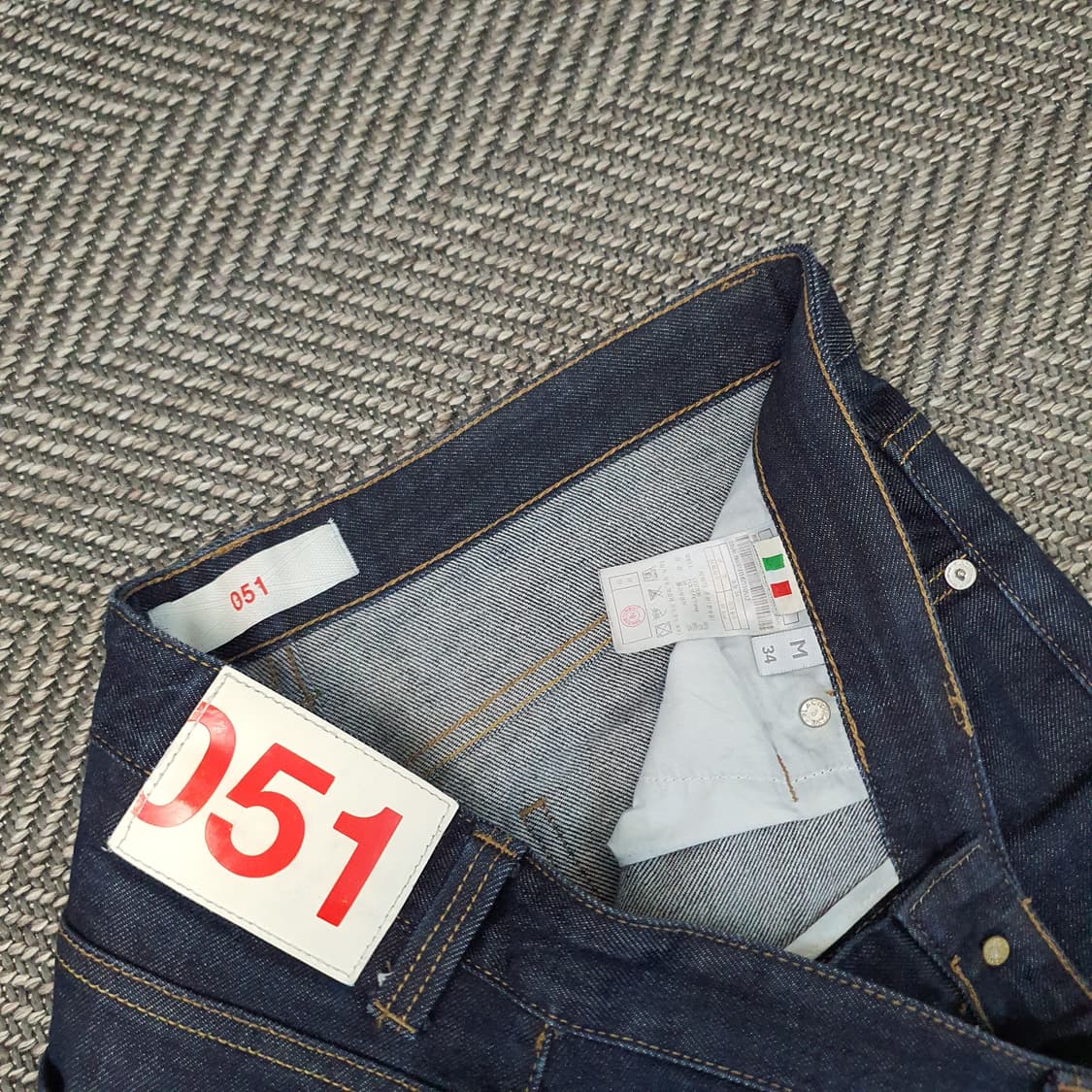 플랙 051 와이드 데님 청바지 남자34 상품이미지2