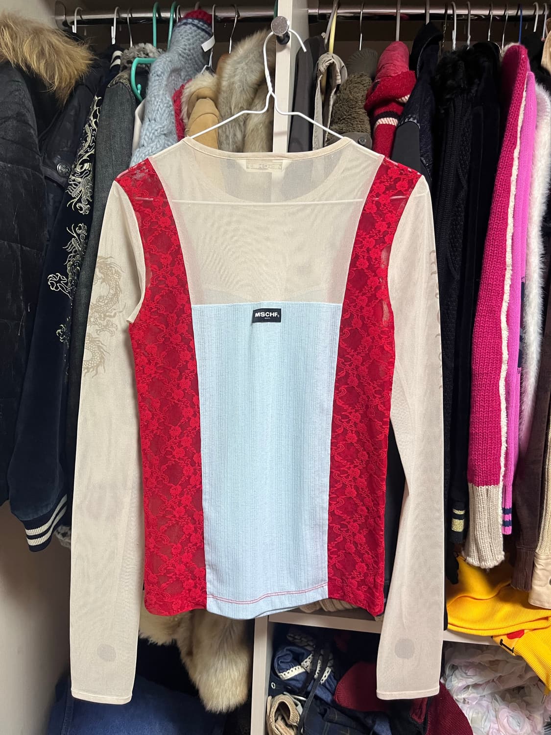 미스치프 시스루 슬리브 상품이미지1