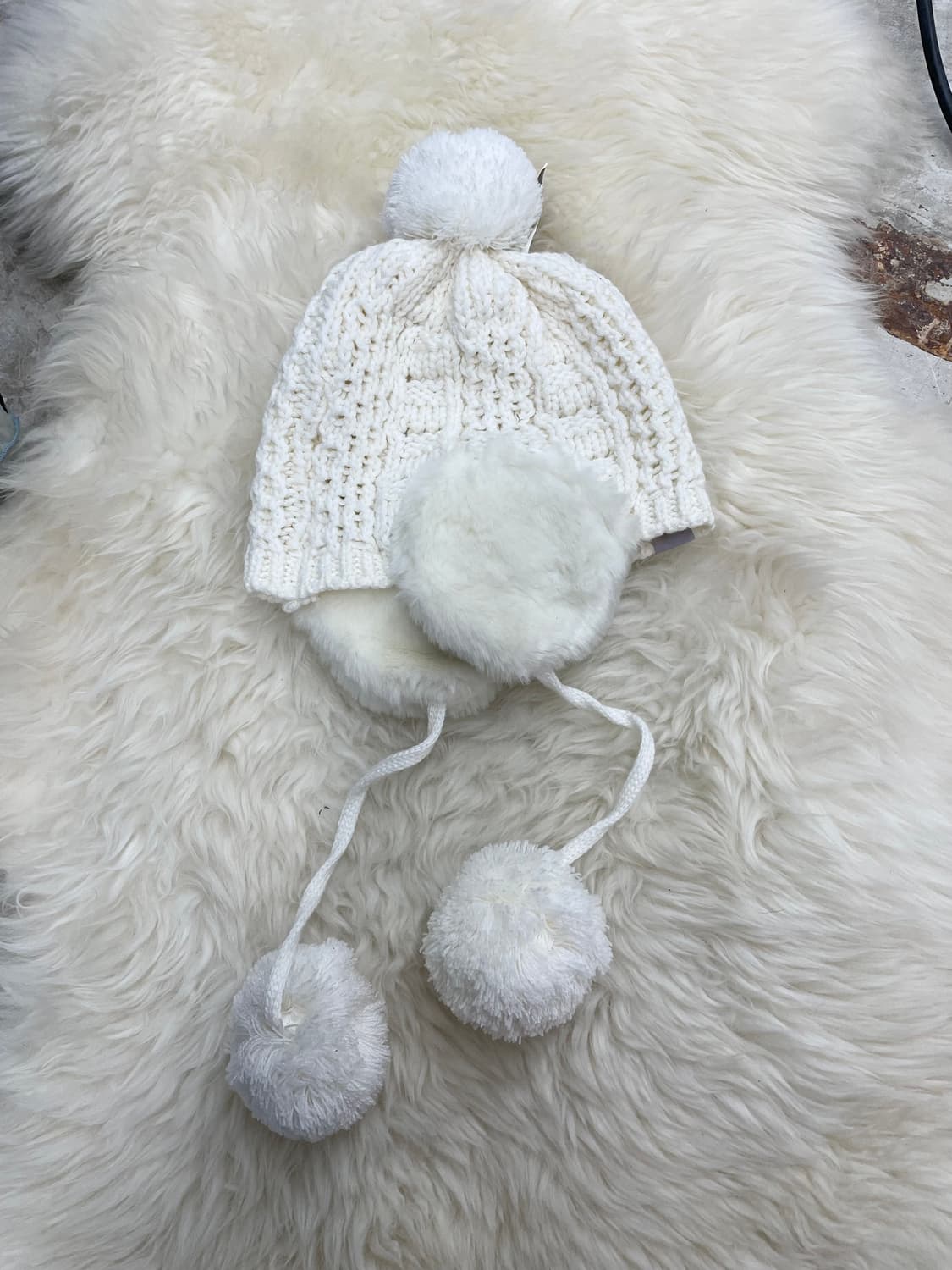 스노우 퍼 이어플랩 비니 상품이미지4