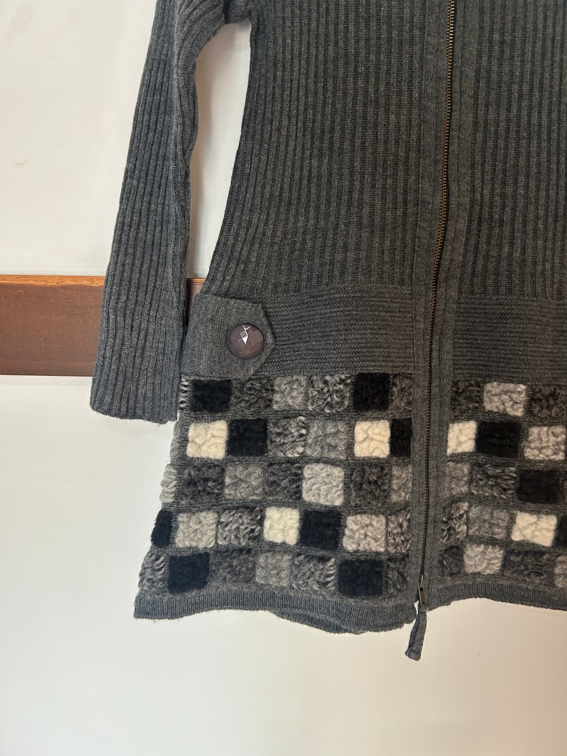 복슬 패치 집업  상품이미지3