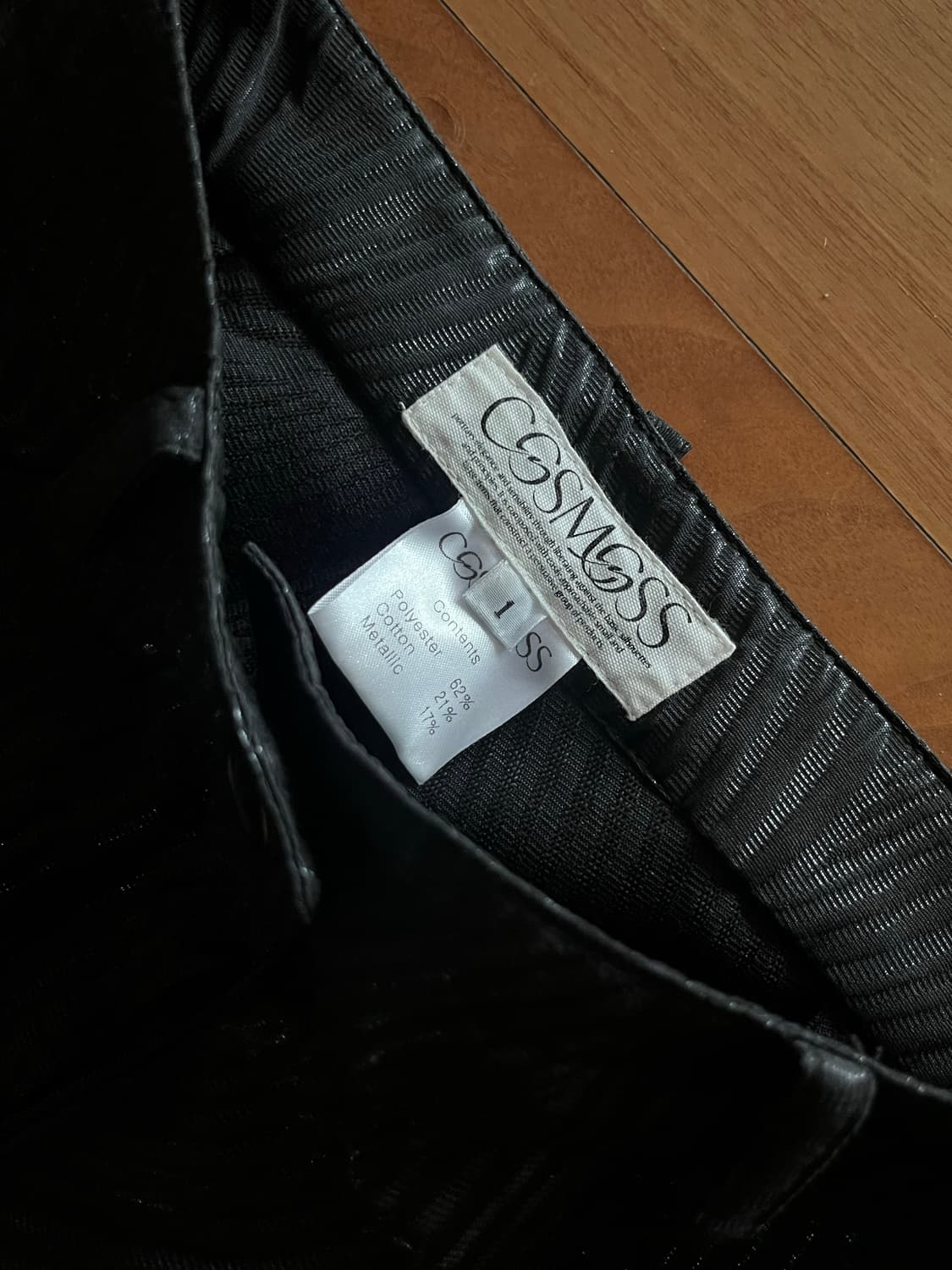 COSMOSS 코스모스 자가드 스트레이트 팬츠/1사이즈 상품이미지4