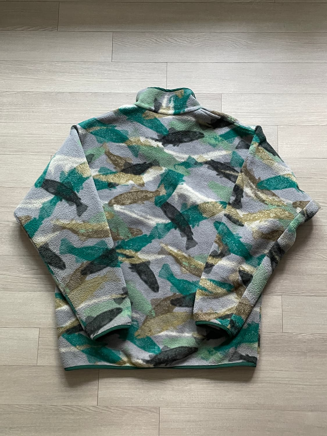 파타고니아 신칠라 연어떼 송어 패턴 rare patagonia 상품이미지2