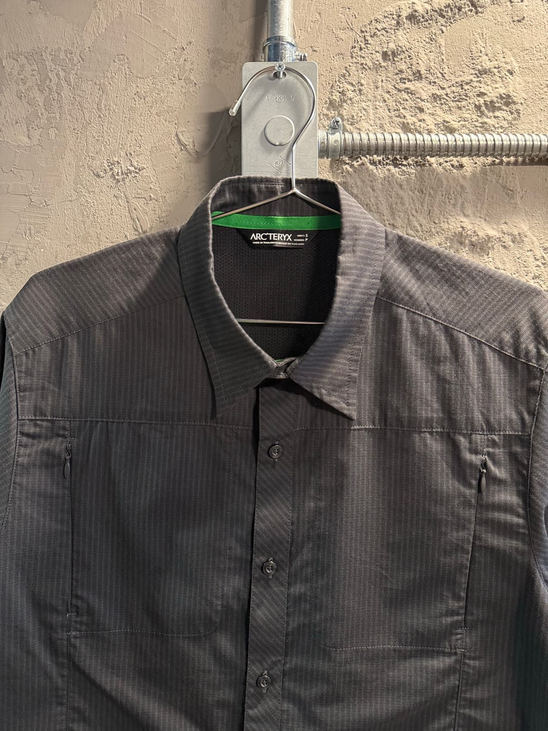 아크테릭스 ARCTERYX 릿지라인 반팔 셔츠 차콜 S 상품이미지4