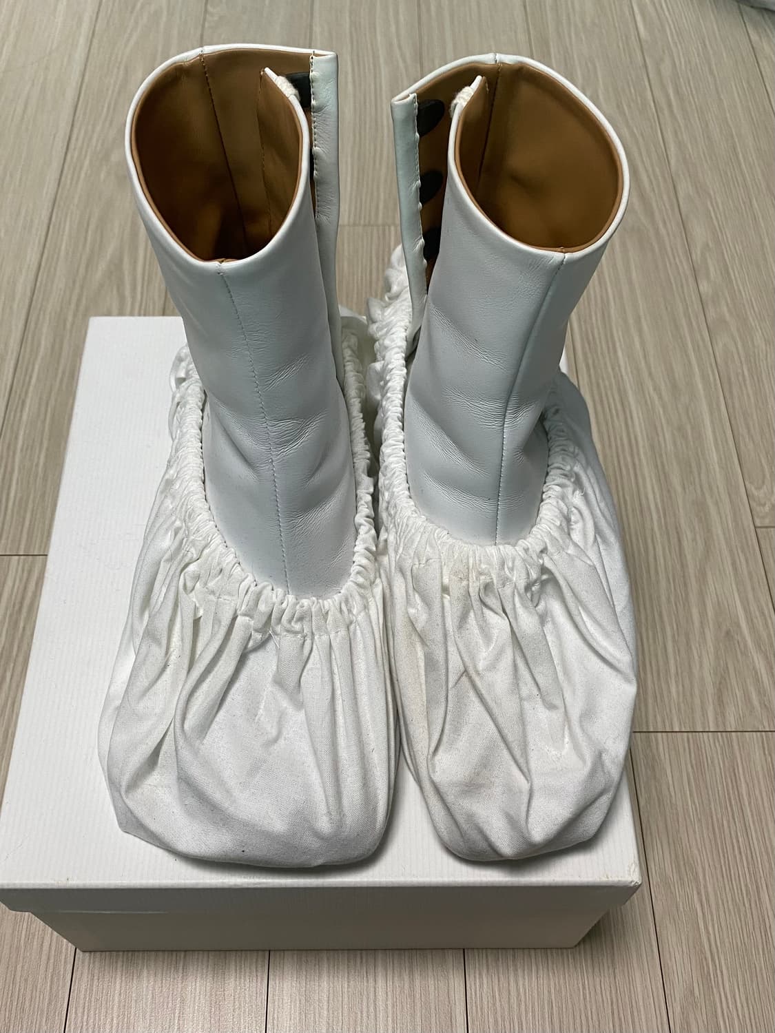 마르지엘라 타비 부츠 38 화이트 상품이미지2