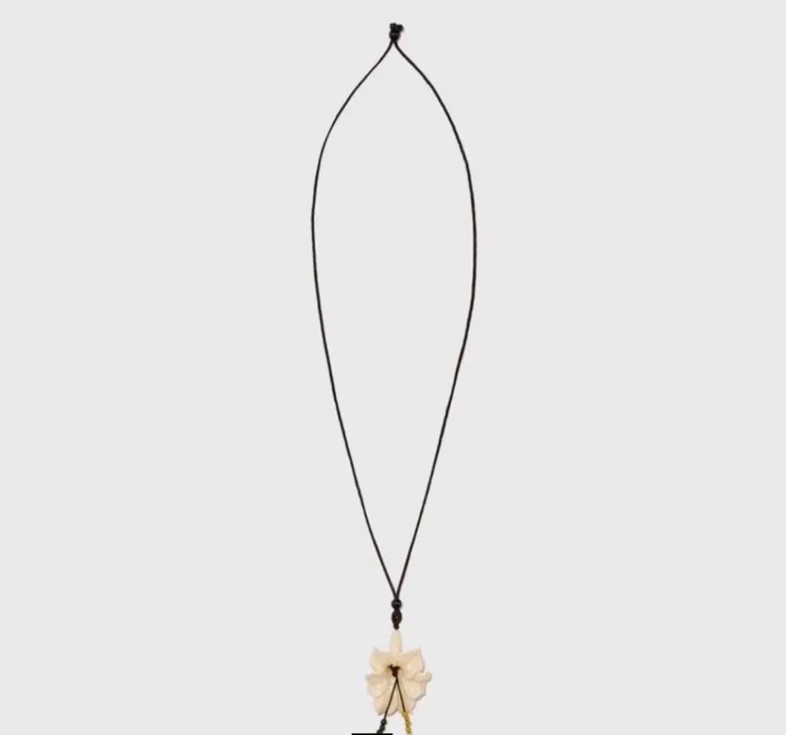 FLORAL GEM NECKLACE (IVORY) 상품이미지1