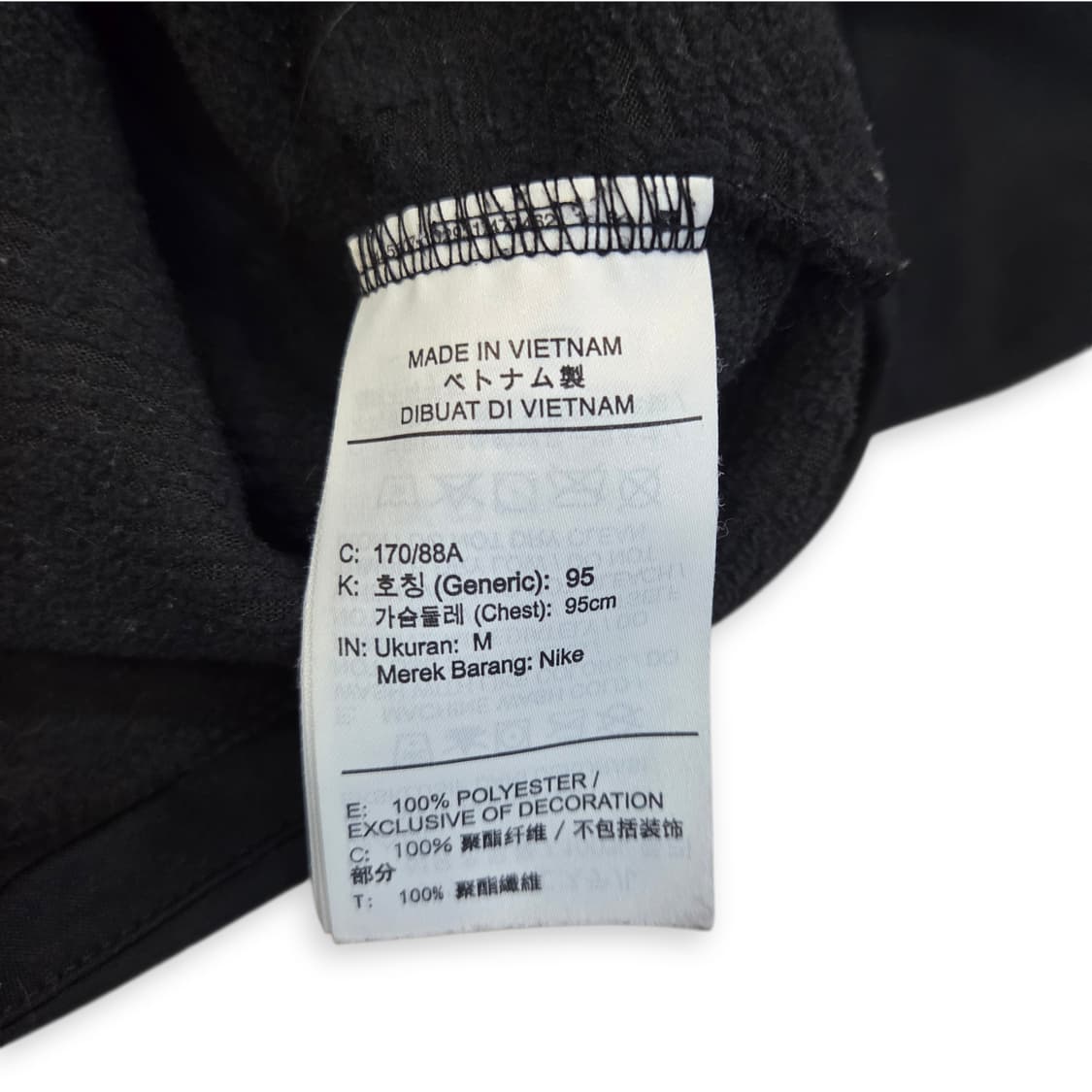 나이키 프로 블랙 후드집업 상품이미지6