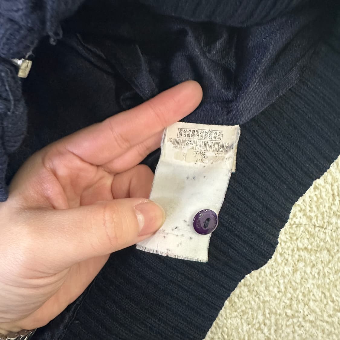 95 핑 골프 방풍 니트집업  0319D 상품이미지2