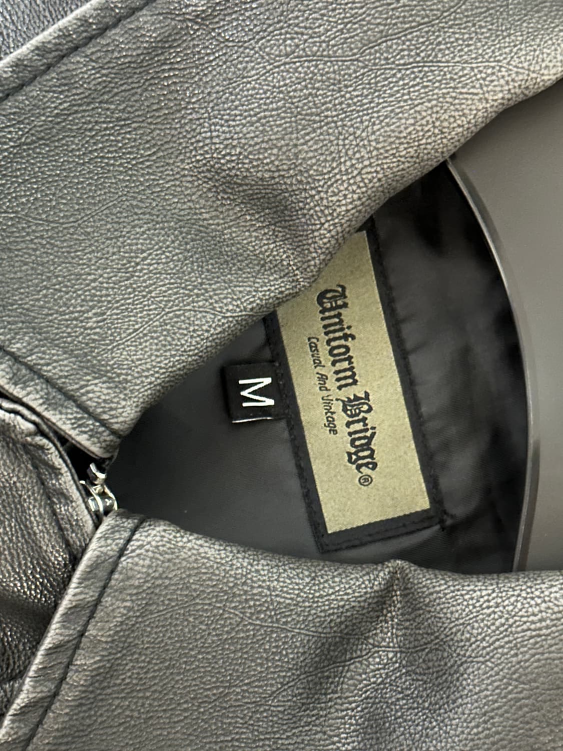 유니폼브릿지 레더 자켓 상품이미지2