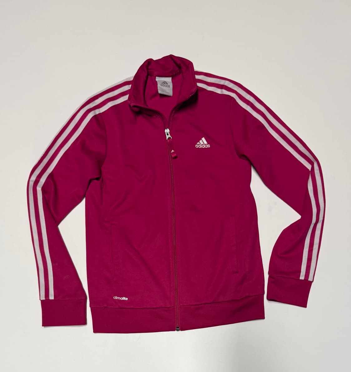 여성 아디다스 핫핑크 케이 트랙탑 집업 져지 s 상품이미지1