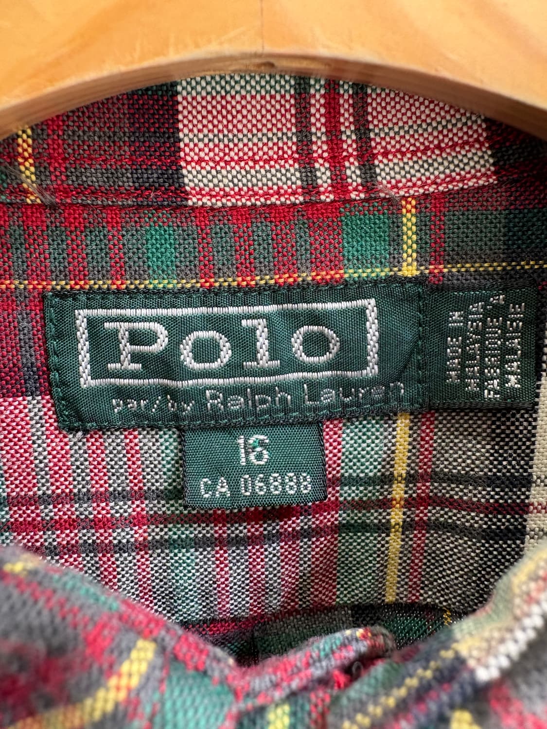 POLO RALPH LAUREN 체크셔츠 상품이미지6