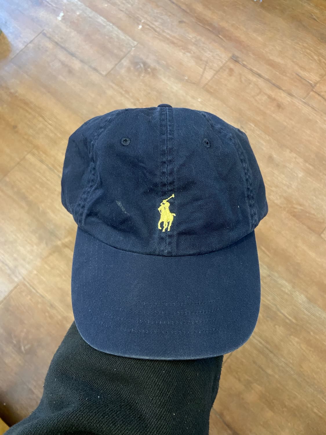 Polo Ralph Lauren Navy and Yellow Cap 상품이미지1