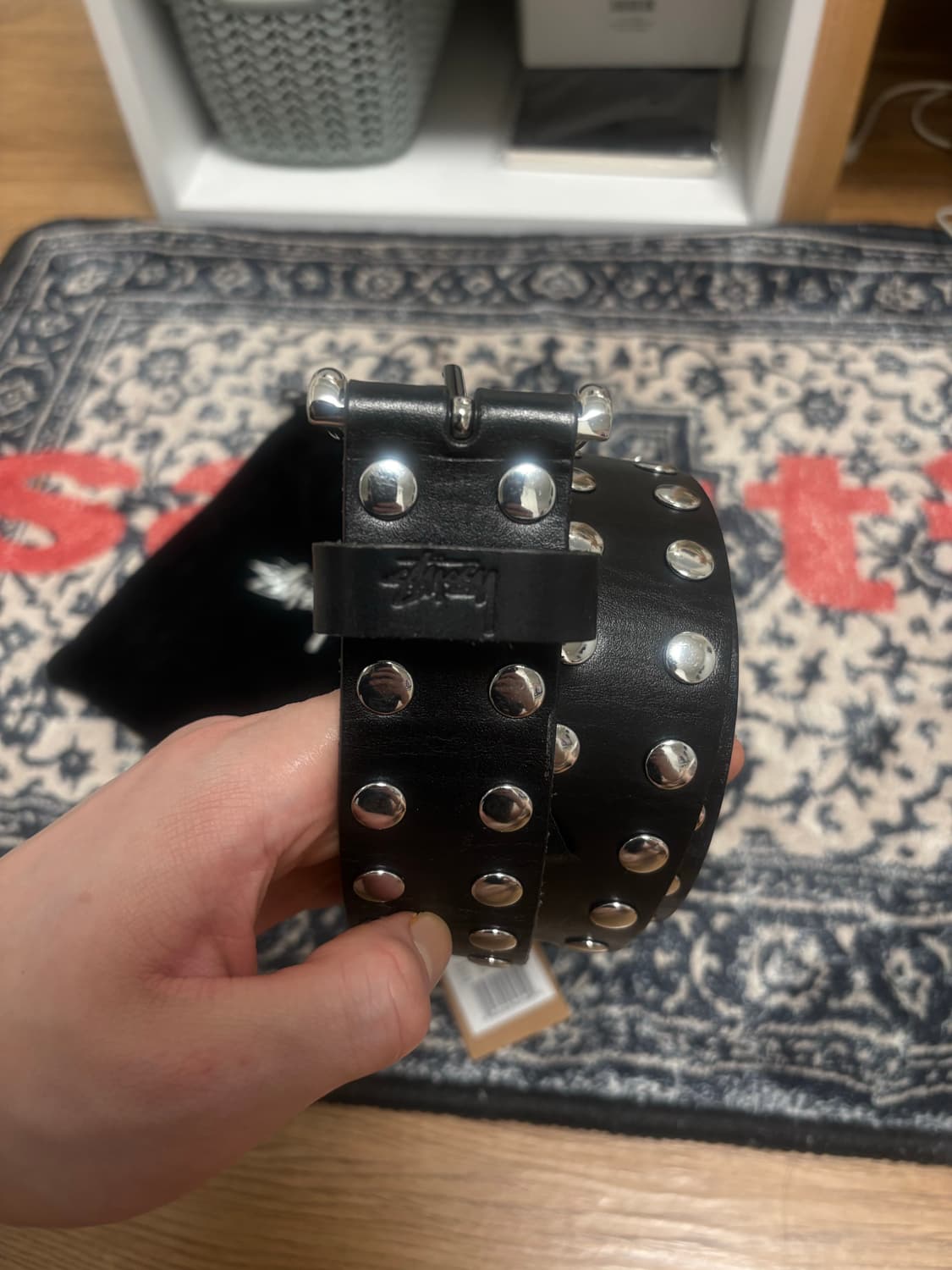 스투시 스터드 벨트 s/m 상품이미지2