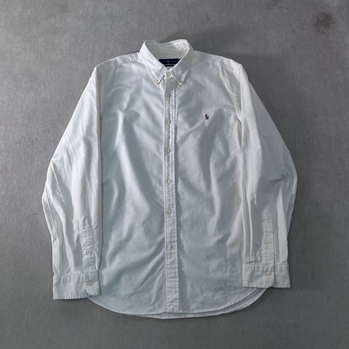 105 폴로랄프로렌 신형 커스텀핏 코튼 화이트 셔츠 상품이미지1
