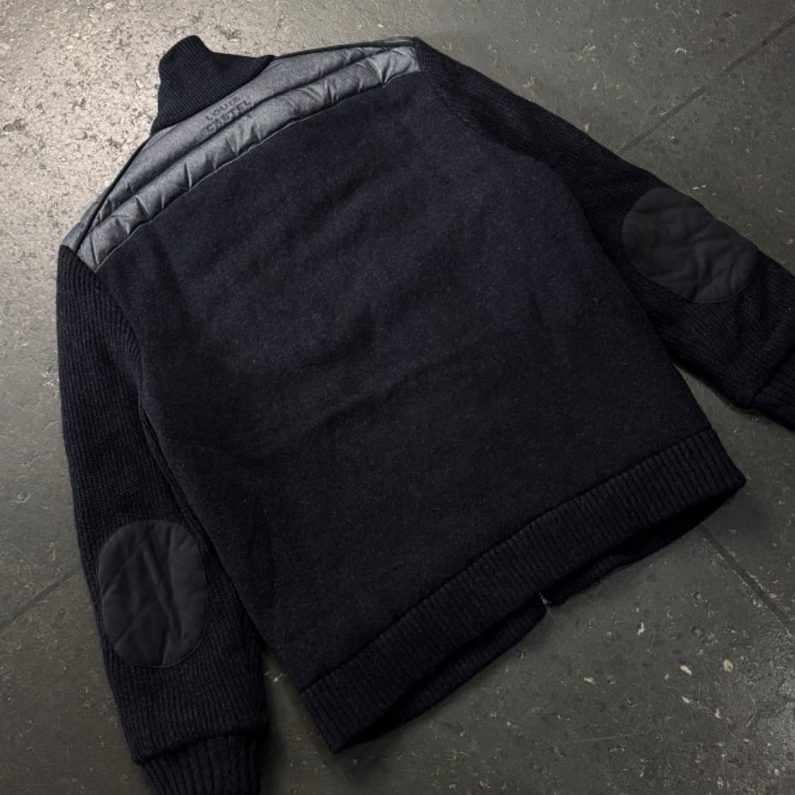 100 루이까스텔 방풍 니트 패딩 상품이미지5
