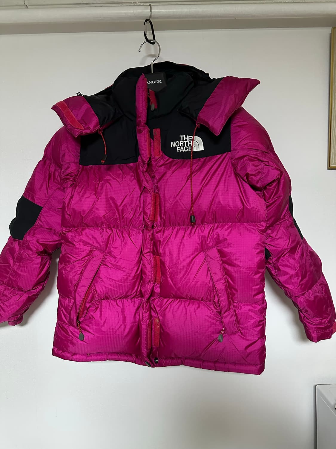 노스페이스 핑크색 패딩 상품이미지1