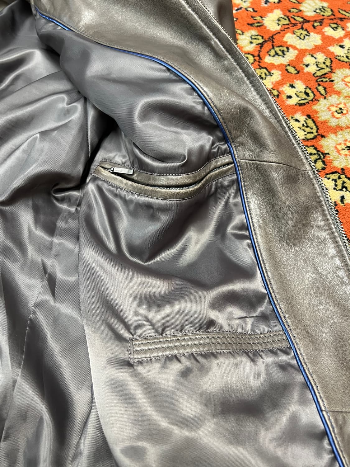 [2XL] 라운드트리 앤 요크 램스킨 싱글 라이더 자켓 상품이미지7