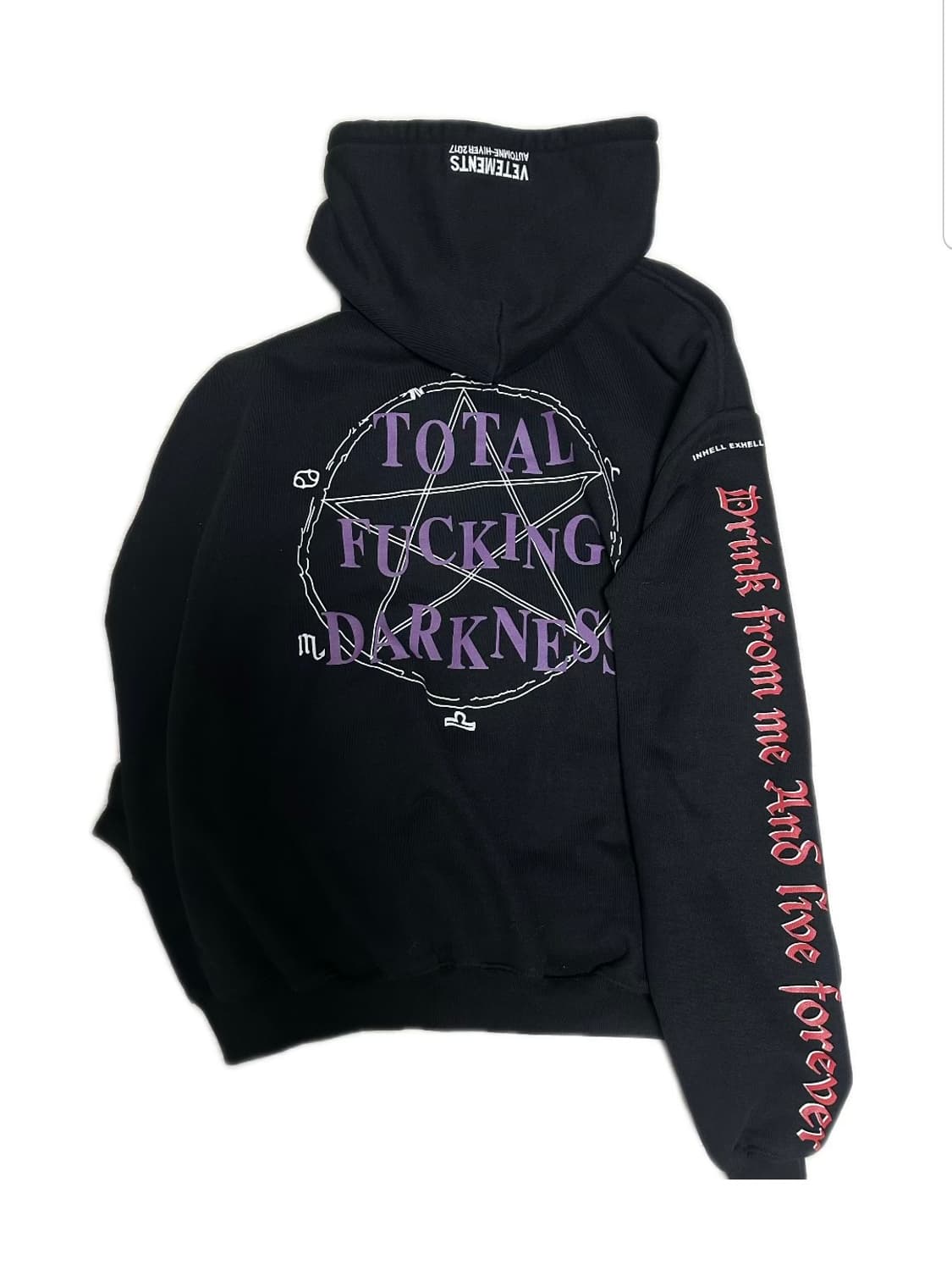 Vetements 다크니스후드 상품이미지2