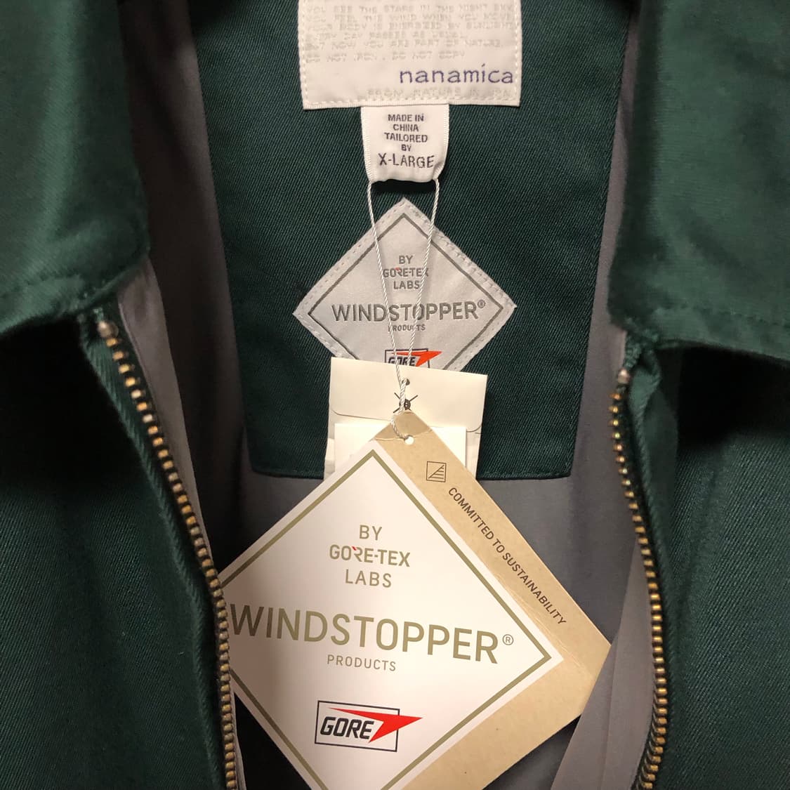 나나미카 윈드스토퍼 치노 크루 자켓 상품이미지5