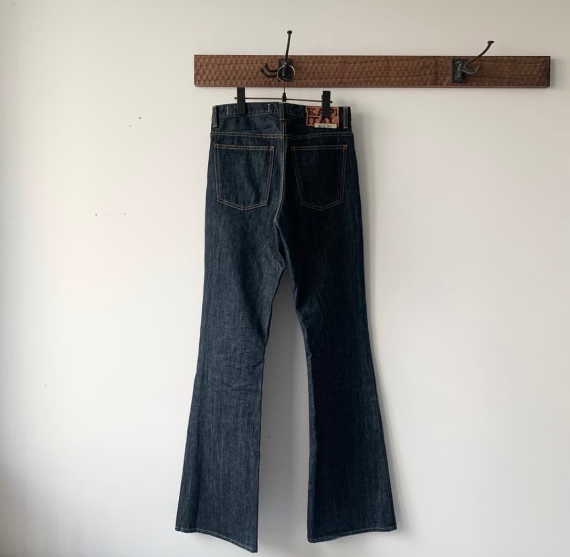 14oz Rat Flare 데님 상품이미지2