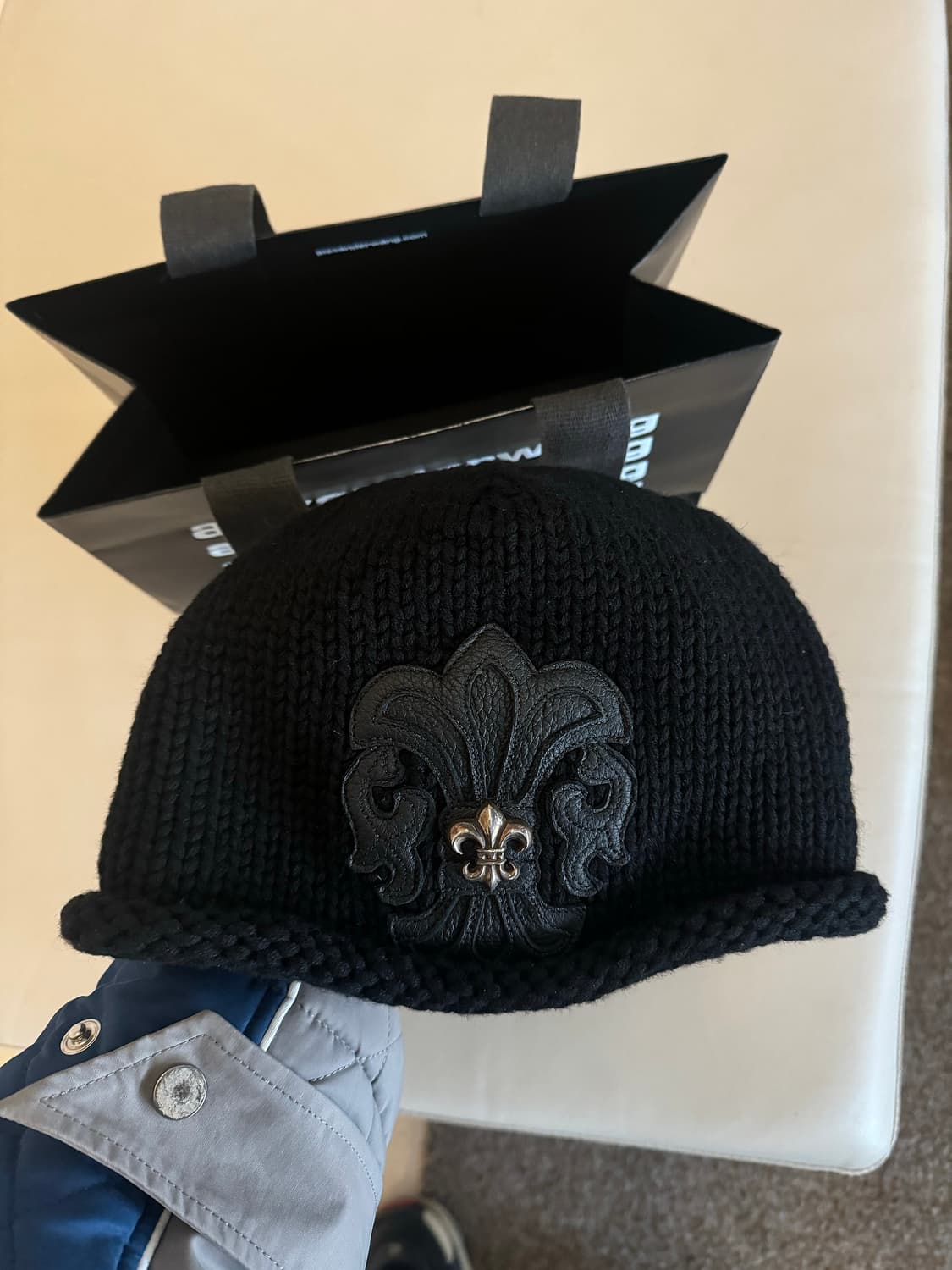 크롬하츠 플레어참 캐시미어 비니 상품이미지6