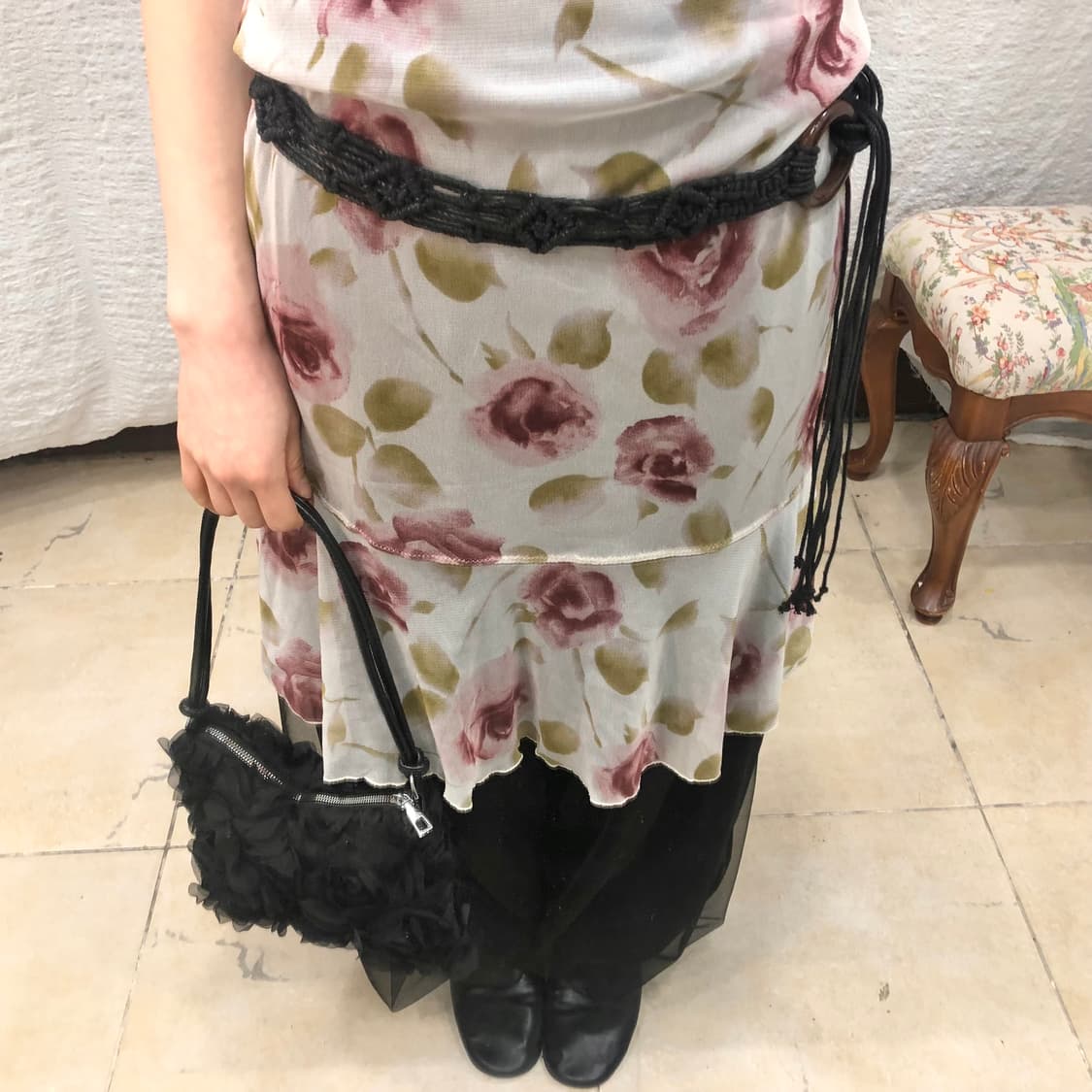 Flower sheer mini ops 상품이미지7