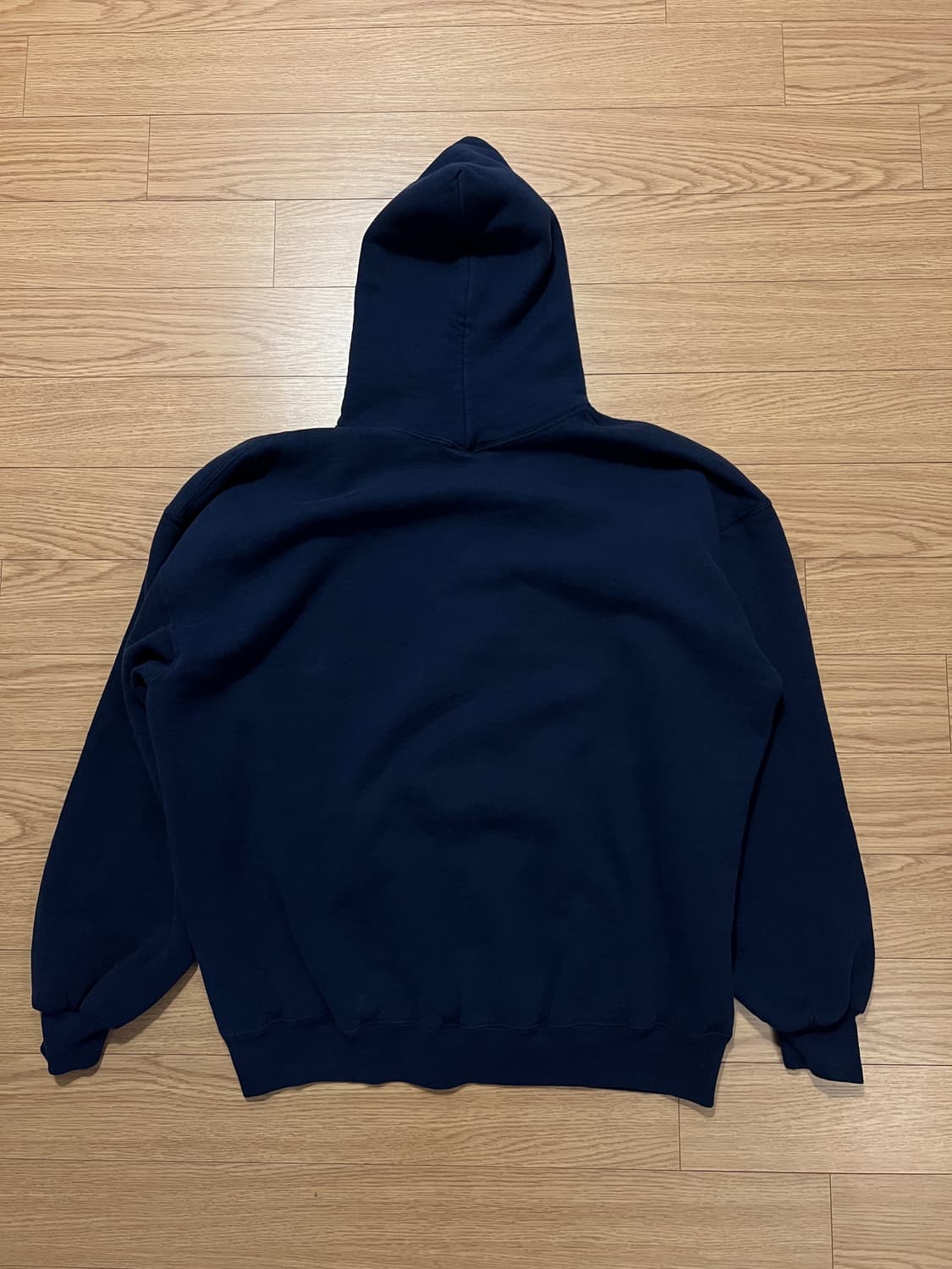 90s U.S.A 러셀 빈티지 후디 네이비 XXL 상품이미지3
