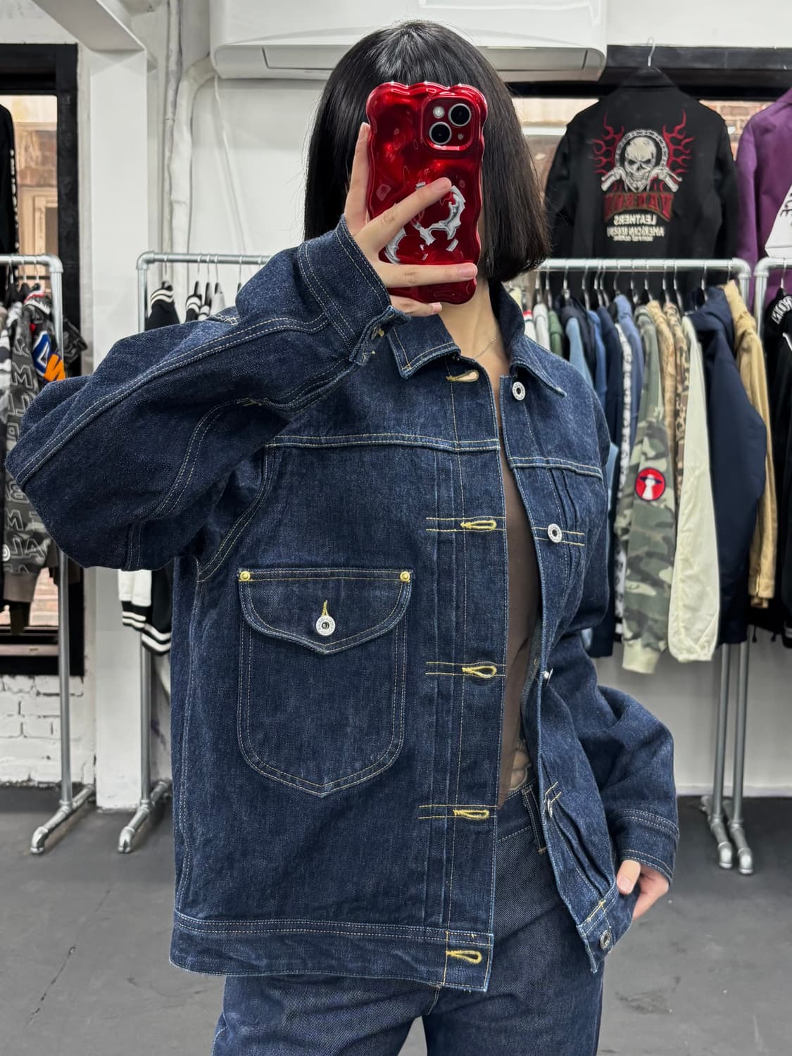 브론슨 WW2 카우보이 데님자켓 상품이미지1