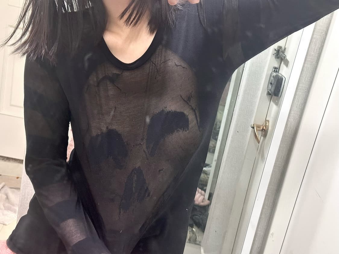 히스테릭글래머 스컬 롱슬리브 상품이미지1