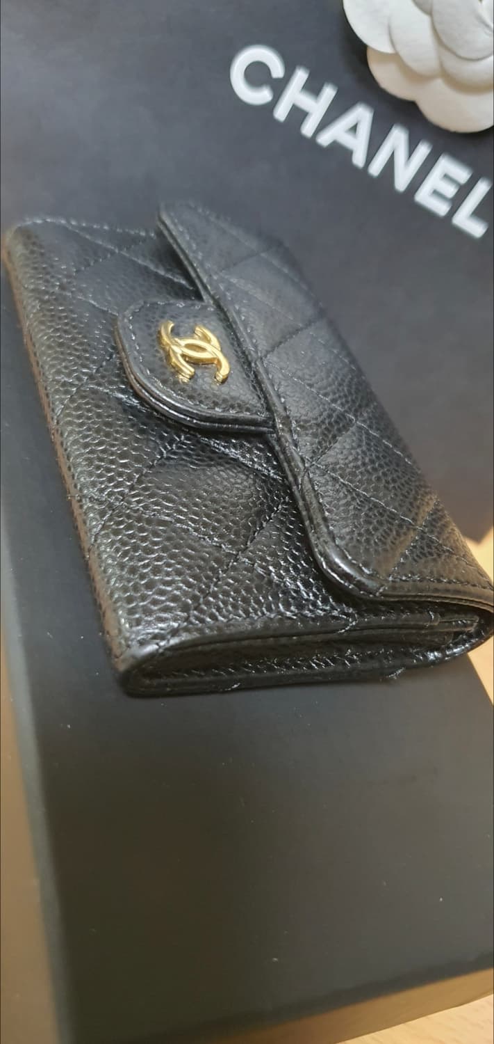 샤넬 캐비어 클똑 카드지갑/지갑 새상품급 정품(감정O) 상품이미지7