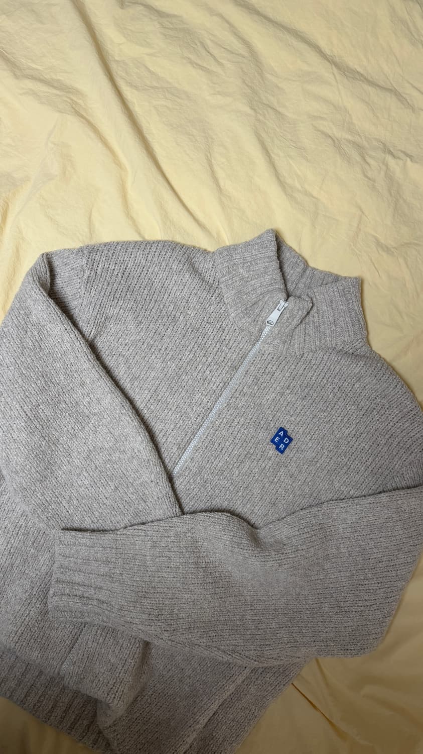 아더에러 시그니피컨트 니트 집업 M 상품이미지4