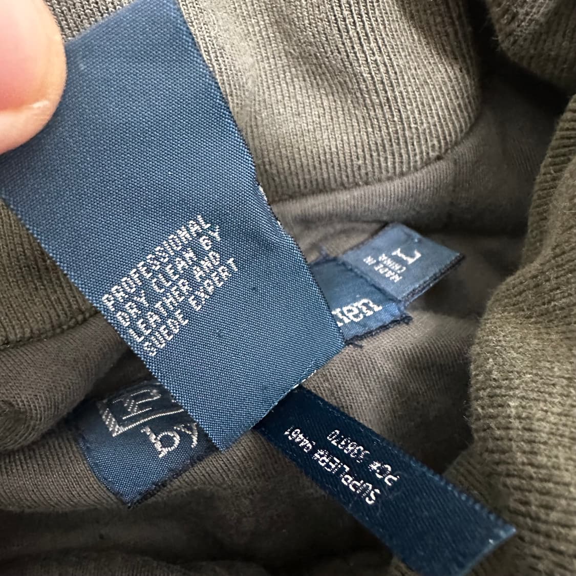 POLO 폴로 랄프로렌 폴리쉘 점퍼 자켓 올리브 L 상품이미지9