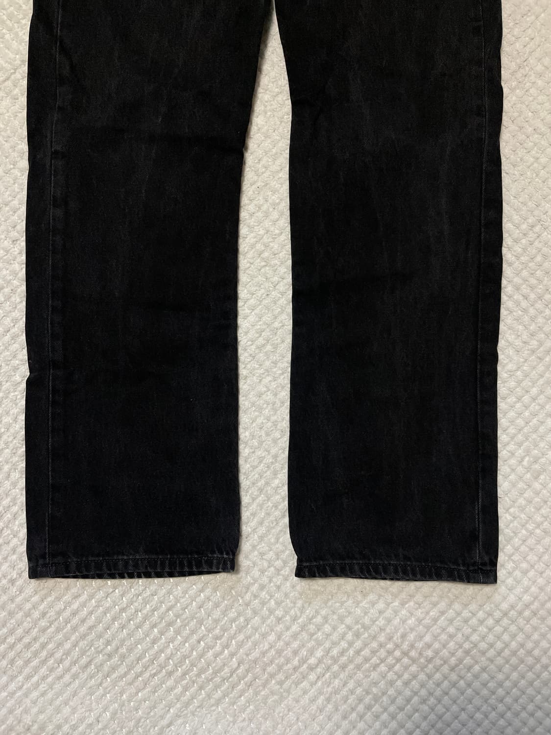 [31X32] 리바이스 00's 501 오리지널 핏 흑청 데님(클리닝O) 상품이미지4