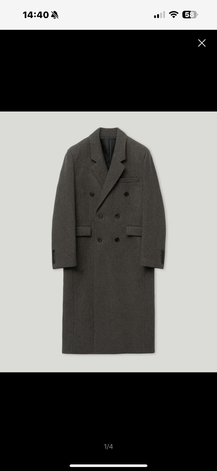 엘무드 그레이웨일 코트 카키 48 상품이미지1