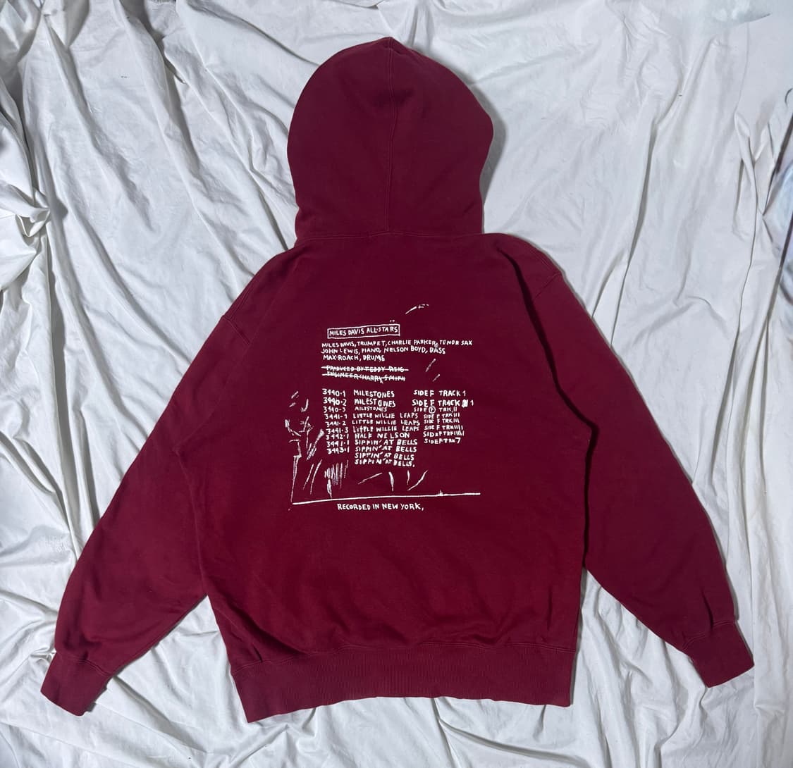 유니클로 장 미쉘 바스키아 디스코그래피 2 후드티 재즈 마일스 데이비스 상품이미지2