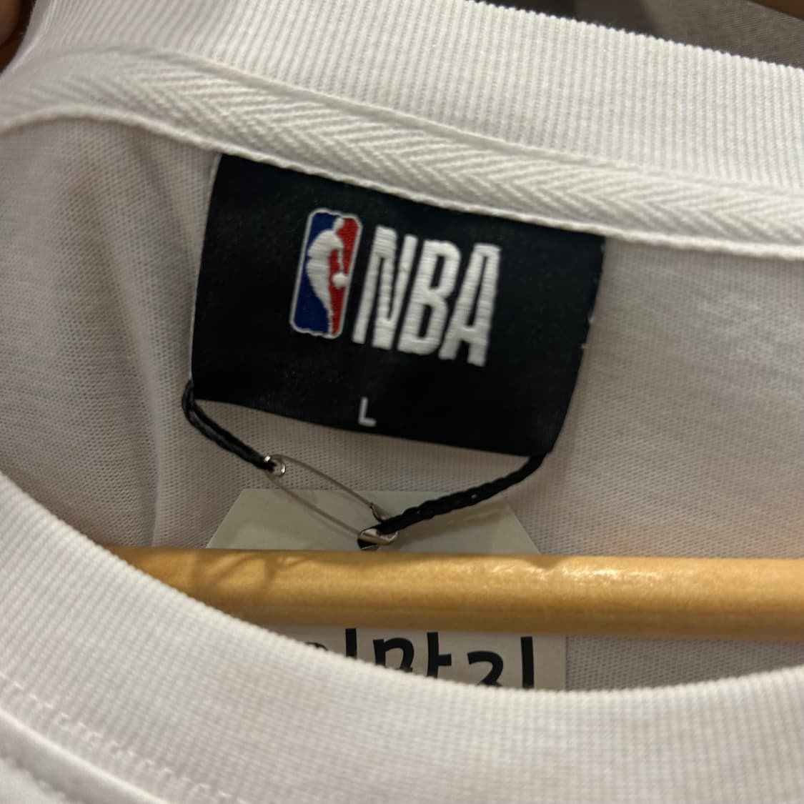 [L] NBA 시카고불스 프린팅 반팔 티셔츠 상품이미지3
