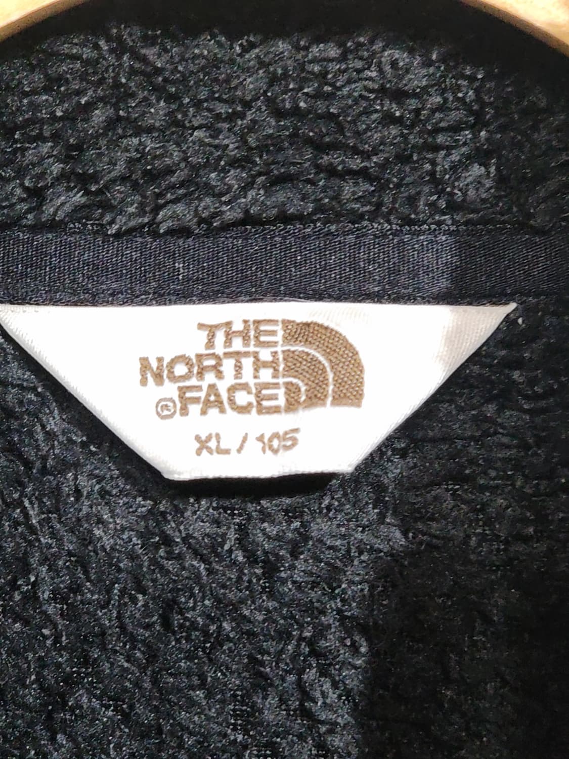(L) 노스페이스 후리스 점퍼 블랙 뽀글이 플리스 자켓  상품이미지3