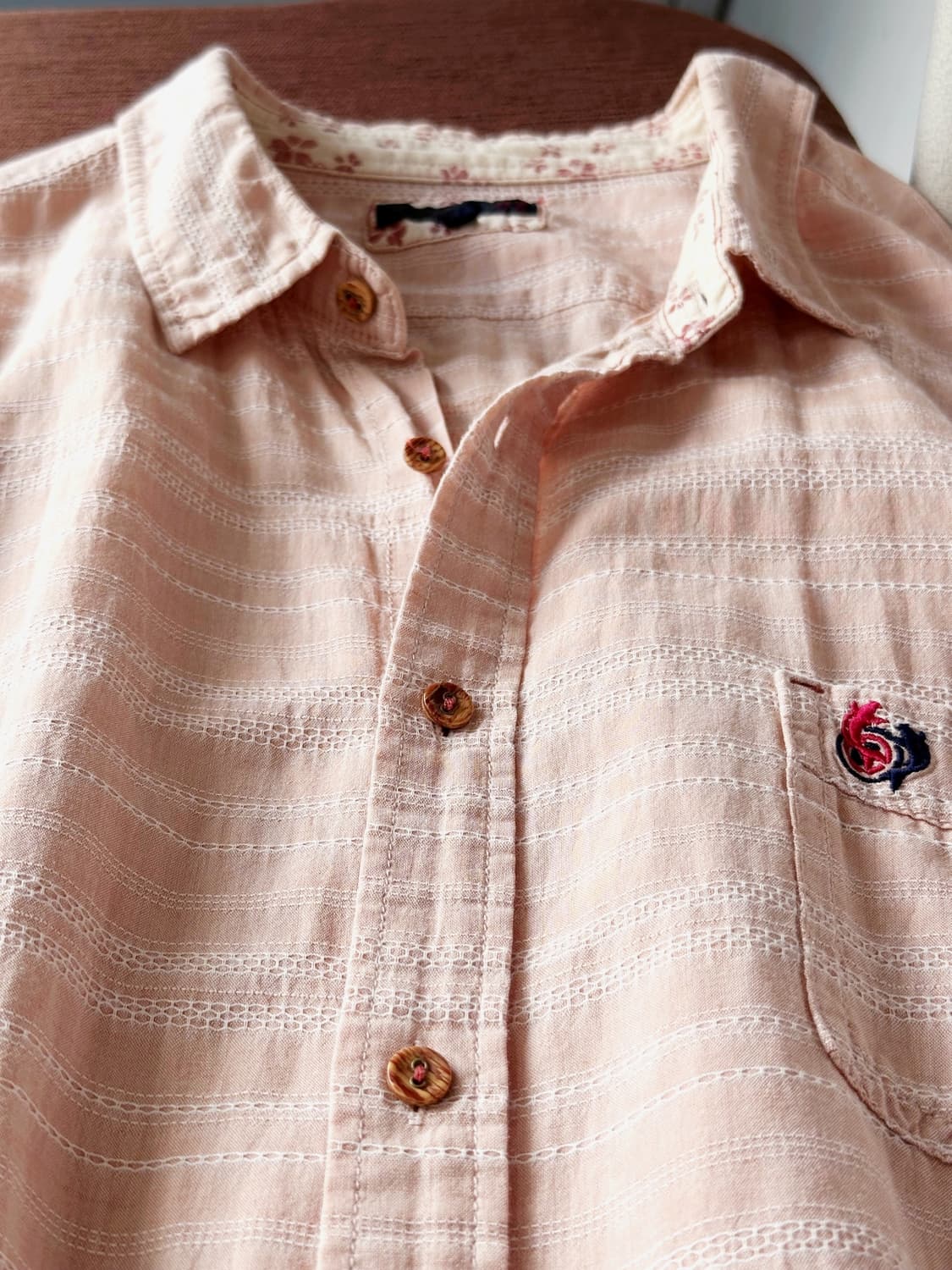 Design stitch point H/S shirt 상품이미지5