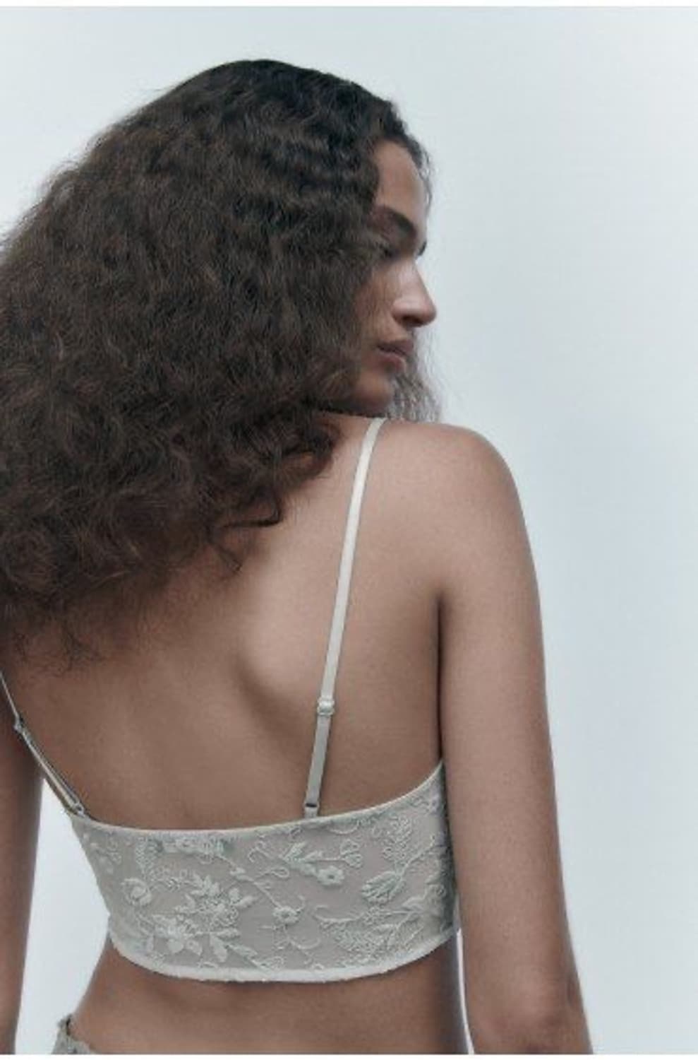 Zara corset top 자라 코르셋 탑 상품이미지3