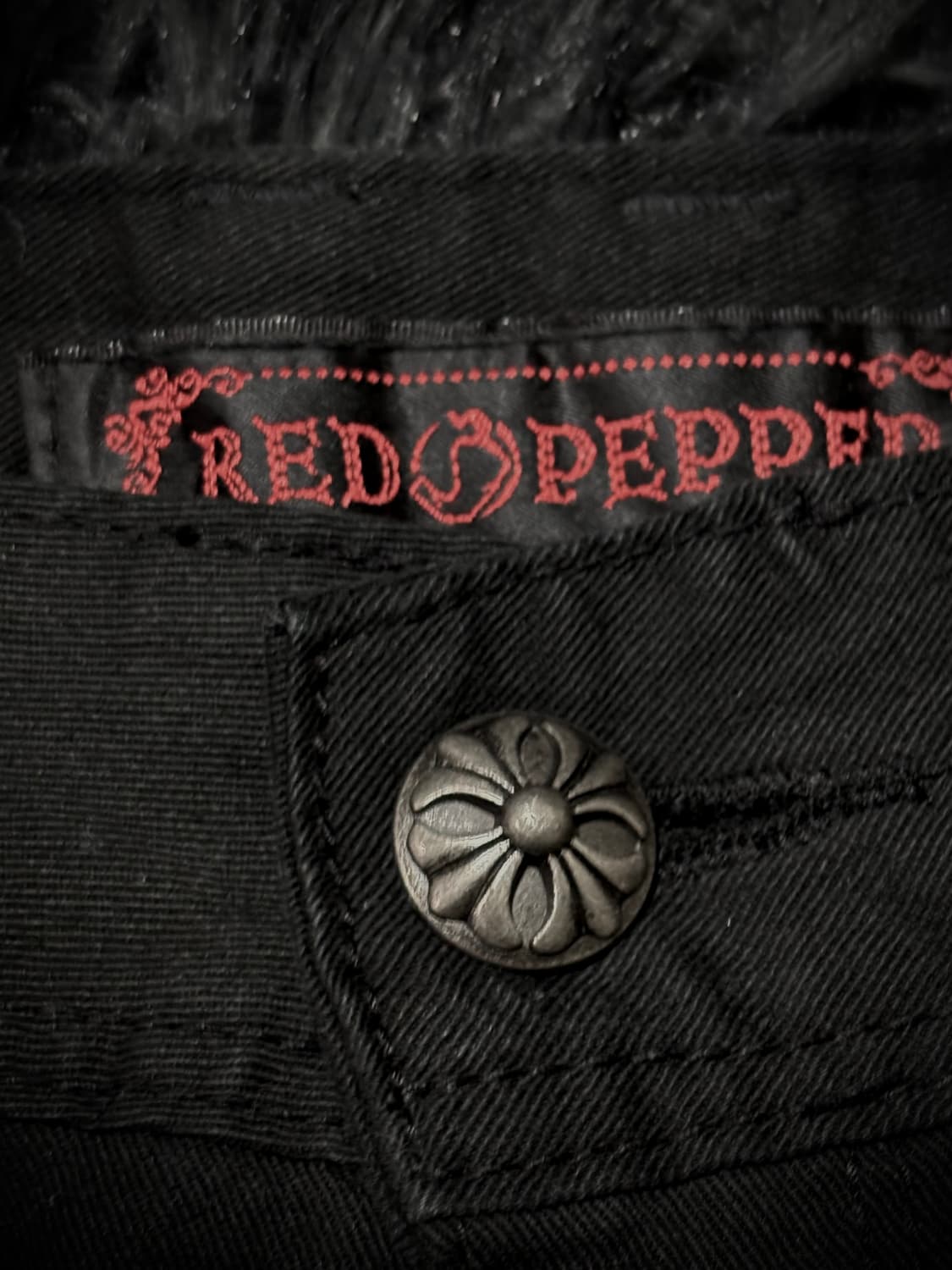 Red Pepper 포켓 지퍼 디테일 블랙 스키니진 상품이미지7