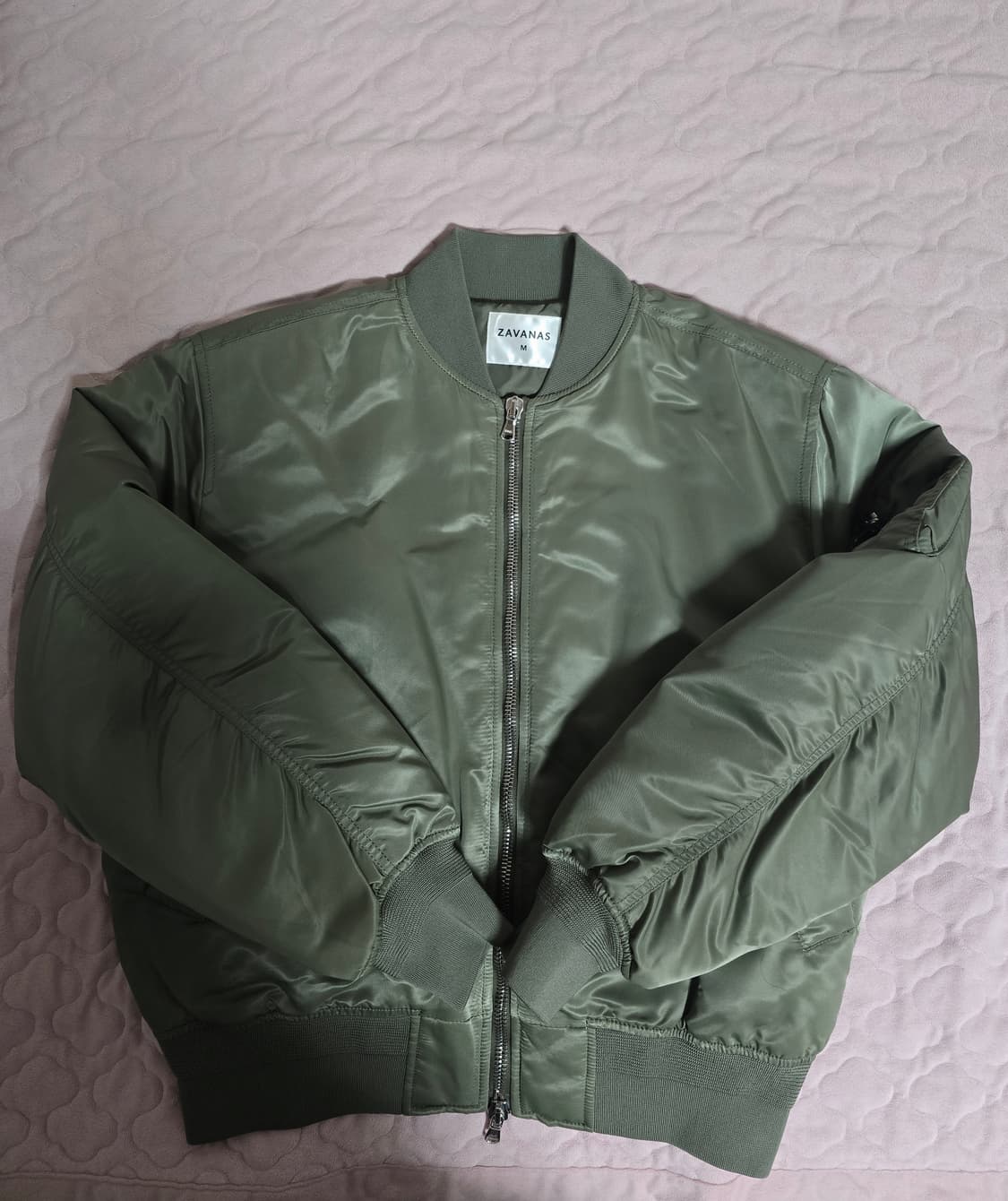 자바나스 에센셜 MA-1 패딩 자켓 카키 M 상품이미지1