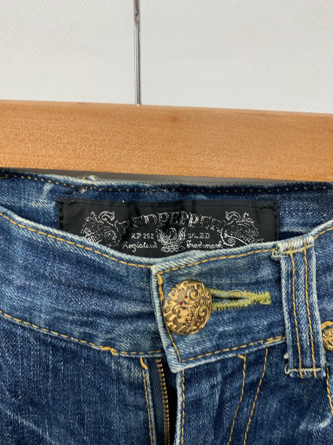 레드 페퍼 스컬 데님팬츠 상품이미지6