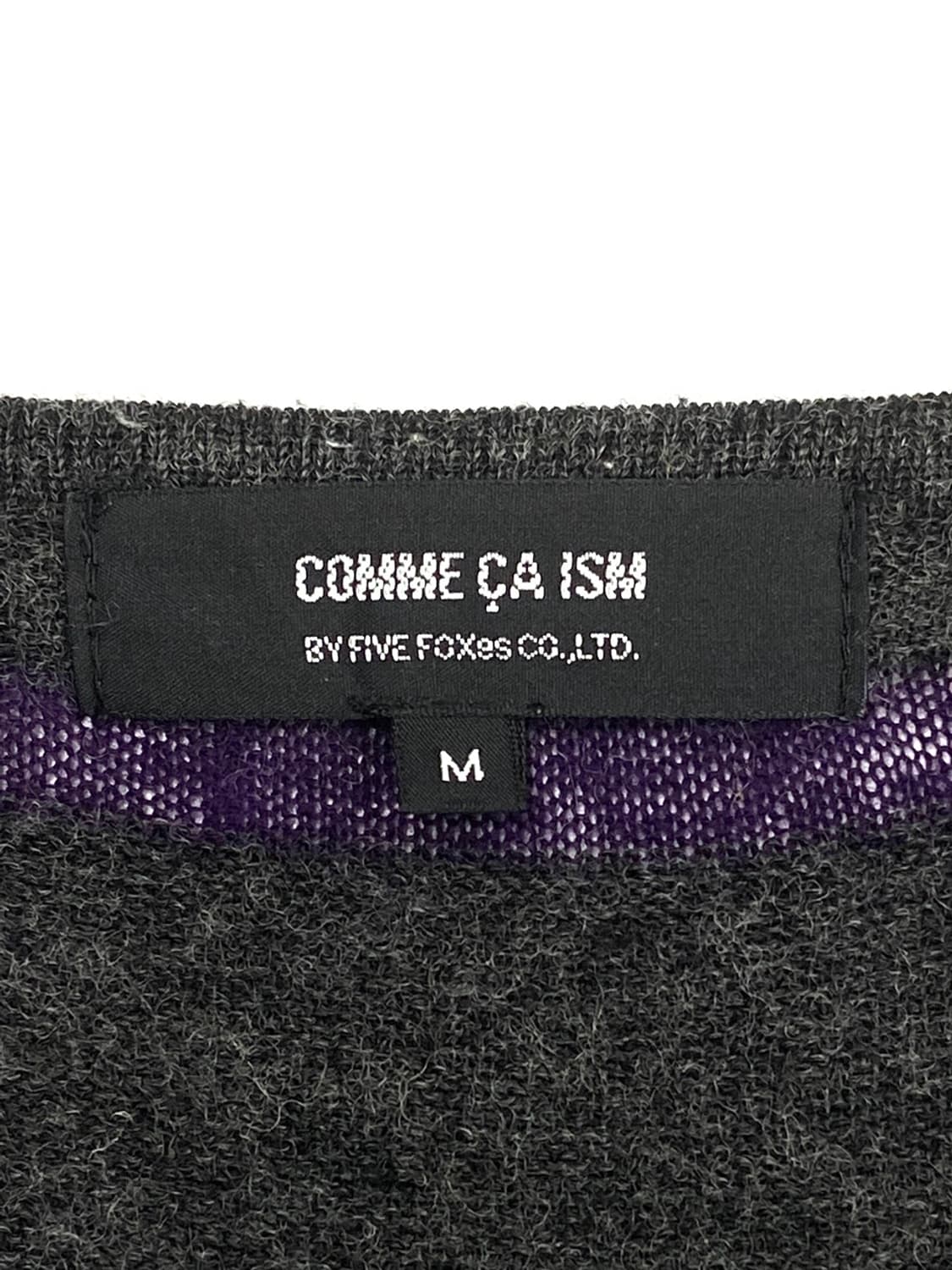 Comme ca ism purple knit 상품이미지5